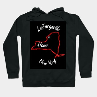 LaFargeville, New York "Home" Logo Hoodie